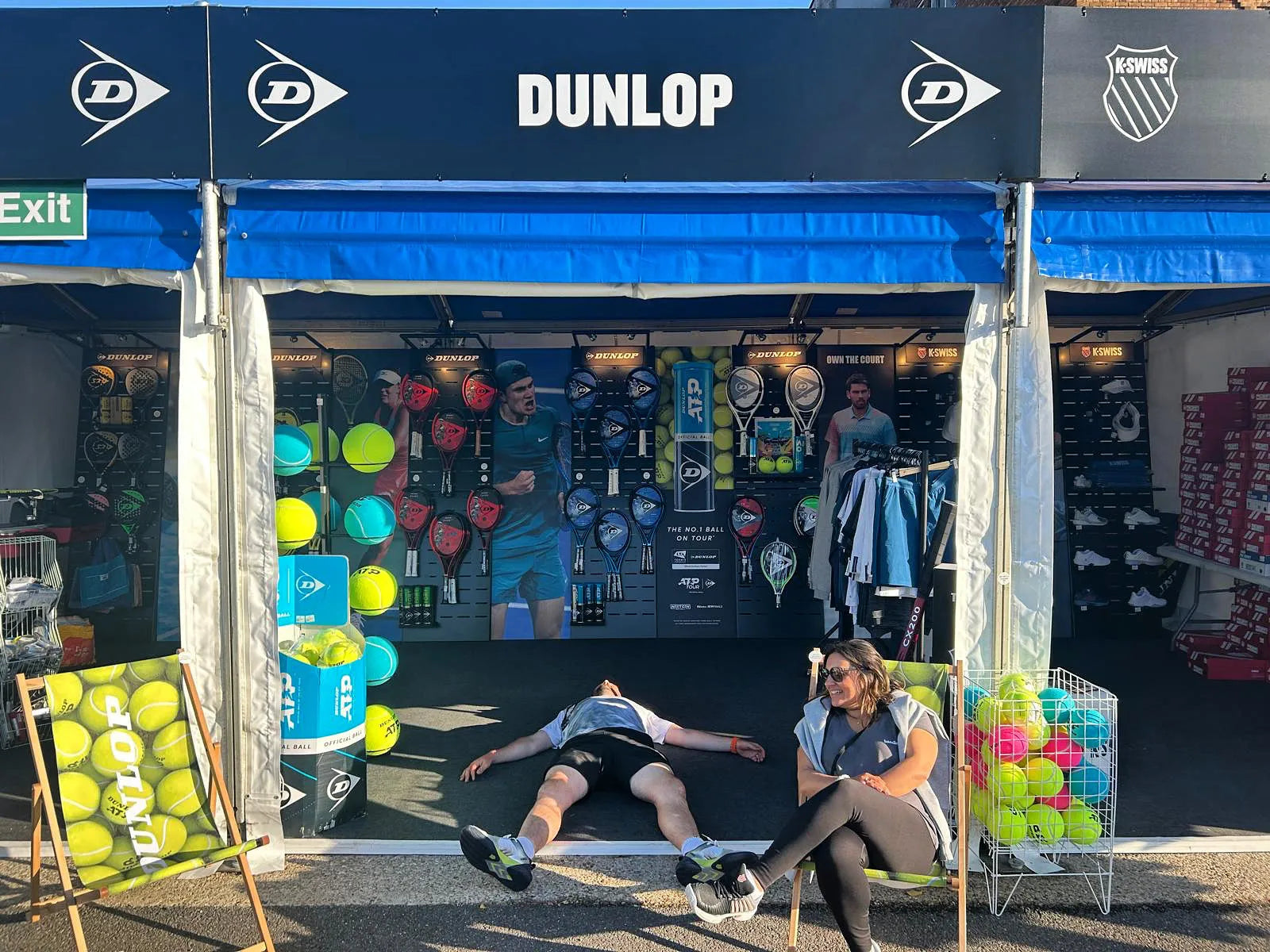 Exciting Times at the Rothesay Open and Rothesay International with Dunlop & K-Swiss!