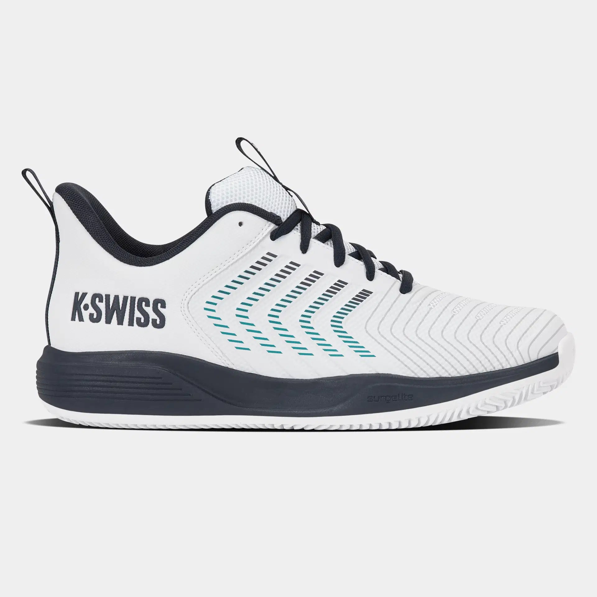 K-Swiss Ultrashot Light Clay Mens Shoe - White Carbon Baltic