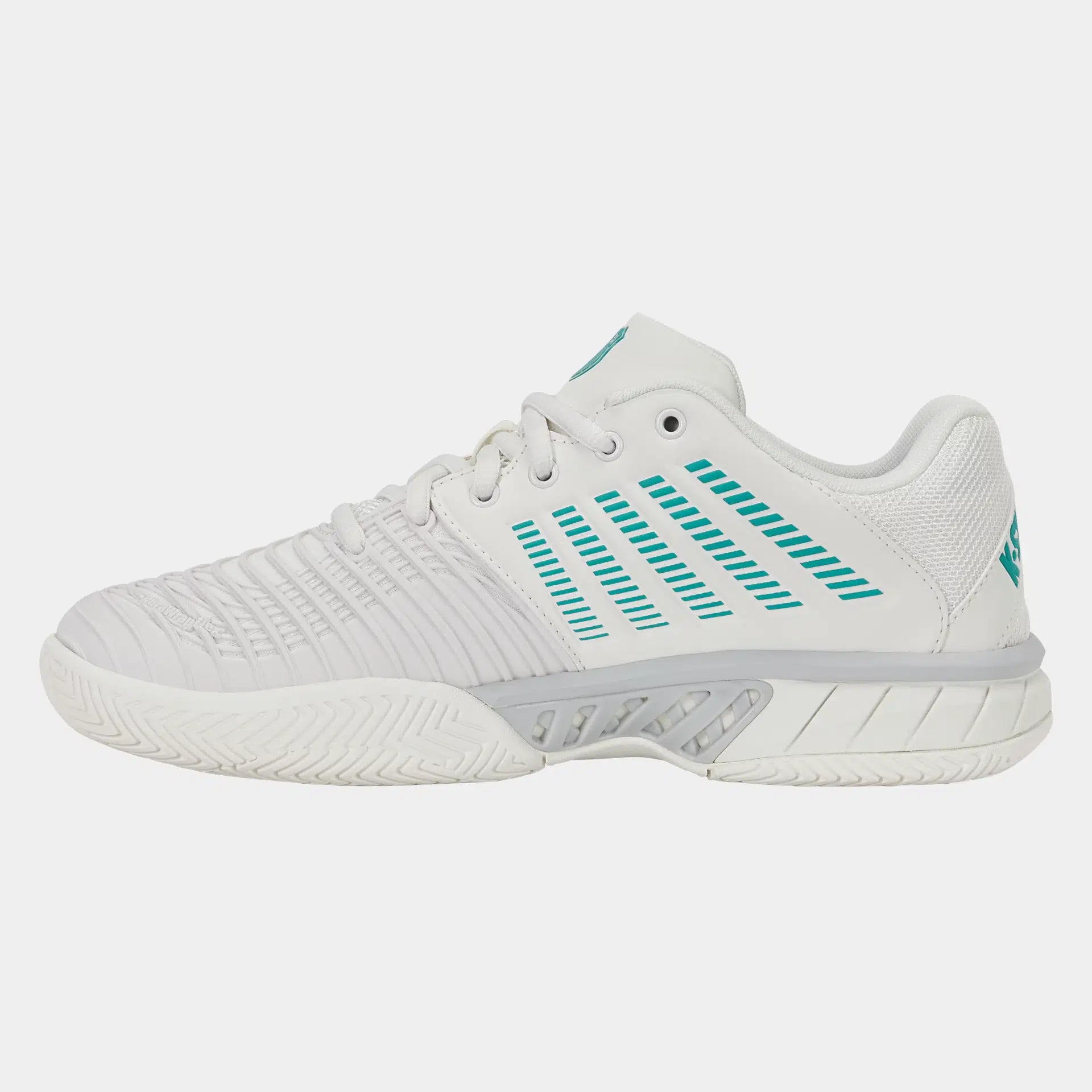 K-Swiss Express Light 3 Women's Trainers - Blanc/Baltic/Glacier Grey