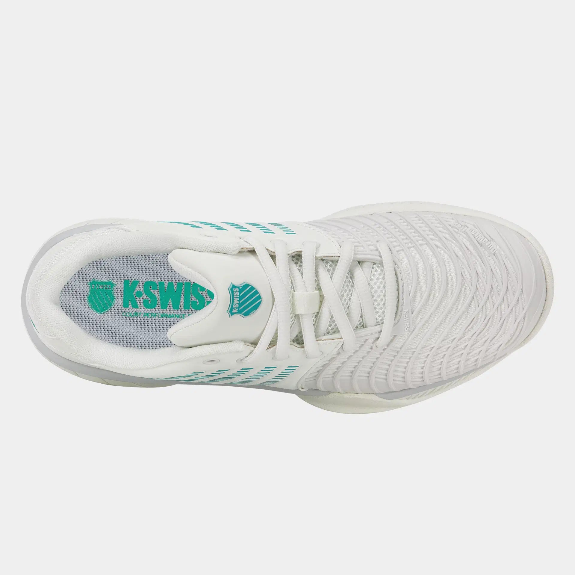 K-Swiss Express Light 3 Women's Trainers - Blanc/Baltic/Glacier Grey
