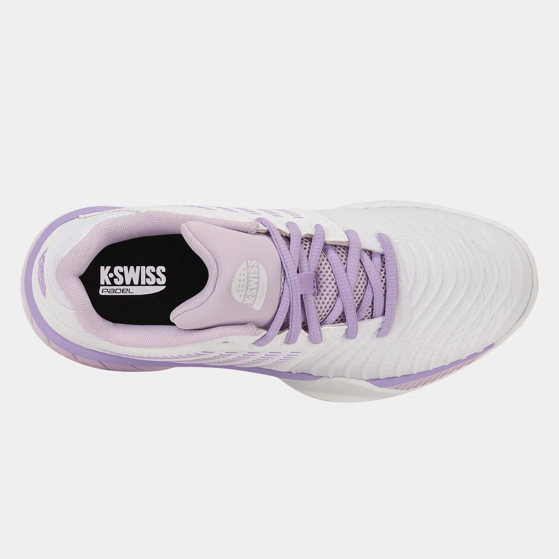 K-Swiss Express Light Padel Women's Shoes - White/Orchid Hush/Purple