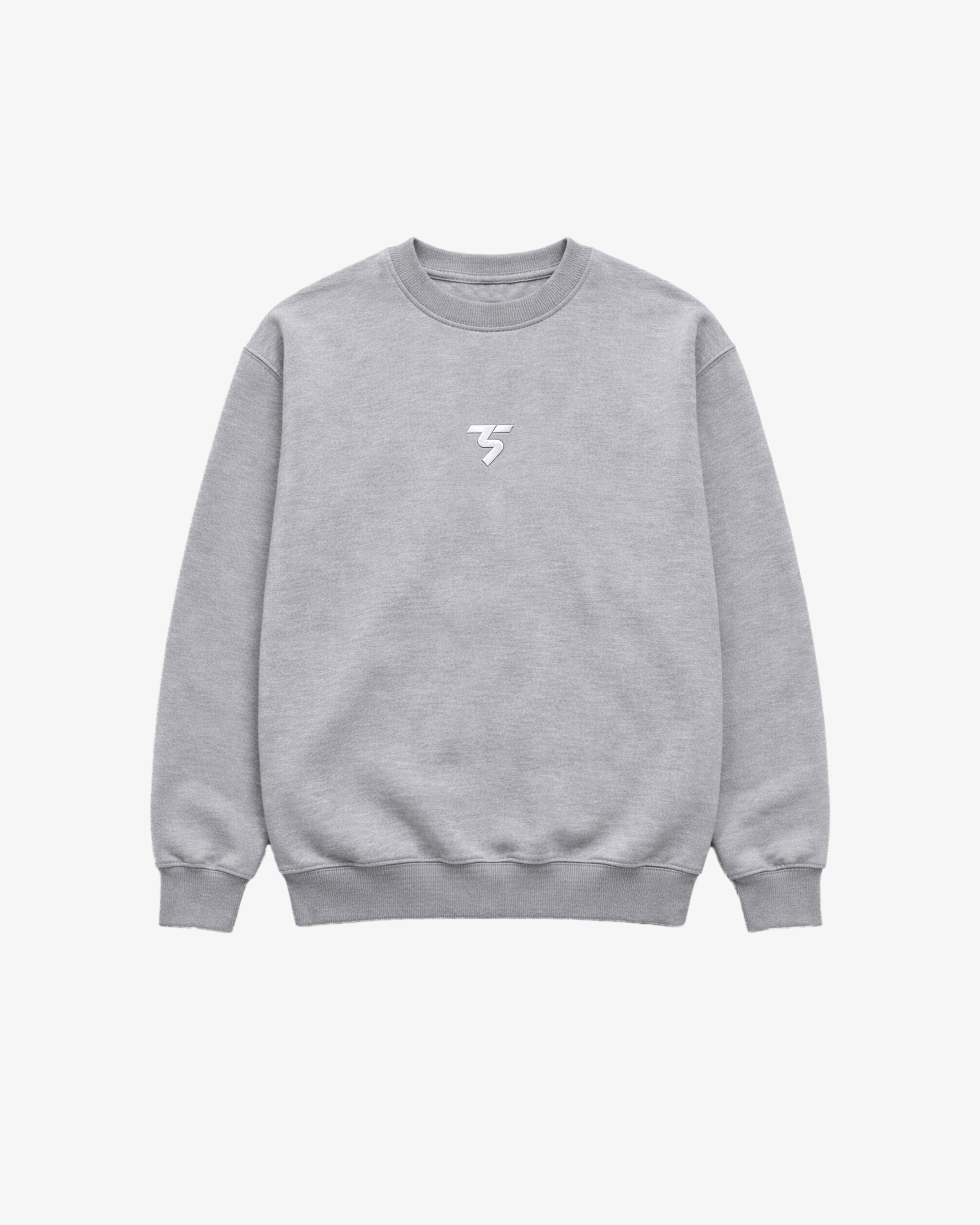 Heavy Oversized Embroidered Sweatshirt – Court Sweatshirt