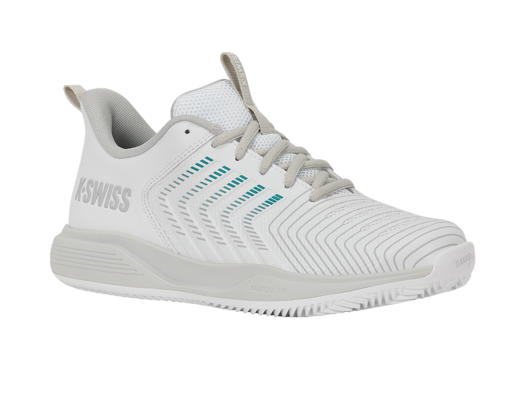 K-Swiss Ultrashot Light Clay - White/Dawn Blue/Baltic