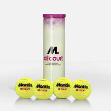 Mantis All Court Tennis Balls - (4 Ball Tube)