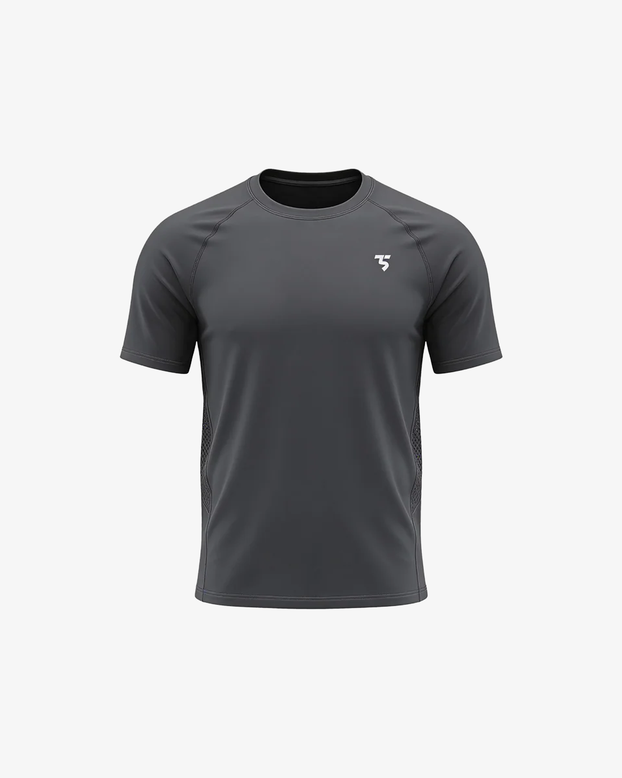 Quick Dry Activewear Top – Charcoal