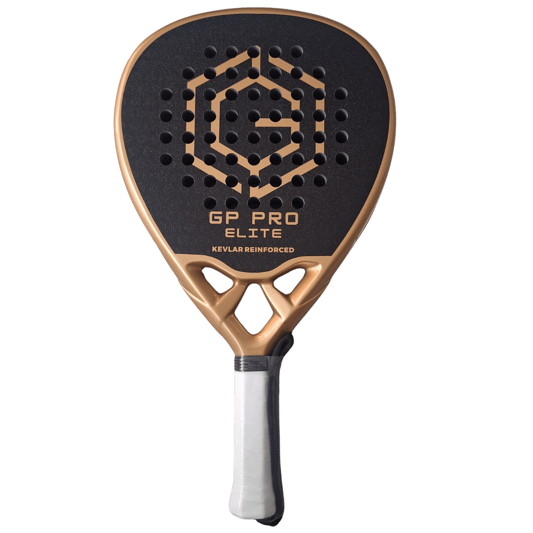 Golden Padel Pro Elite | Carbon Fibre Racket | Advanced + Premium Zip Case