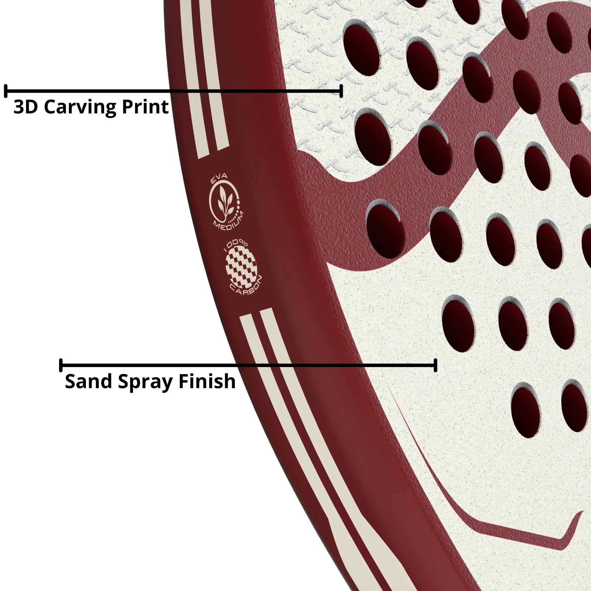 Wave Padel Red Serve - Padel Racket