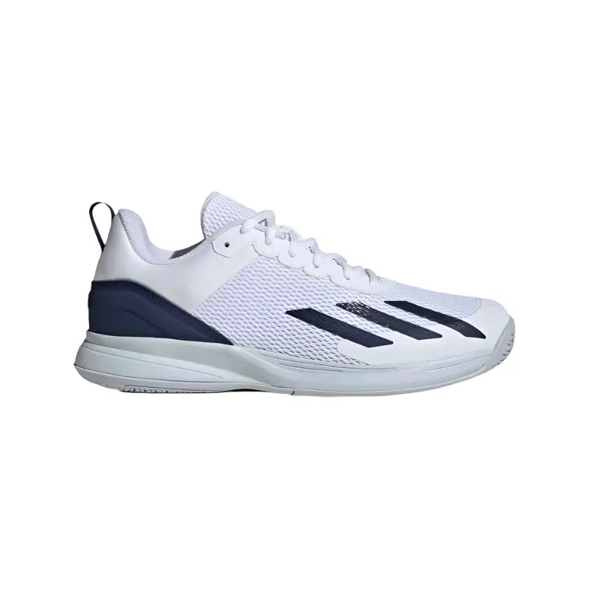 Adidas CourtFlash Speed Men's Tennis Shoes - White / Navy - Bassline Retail