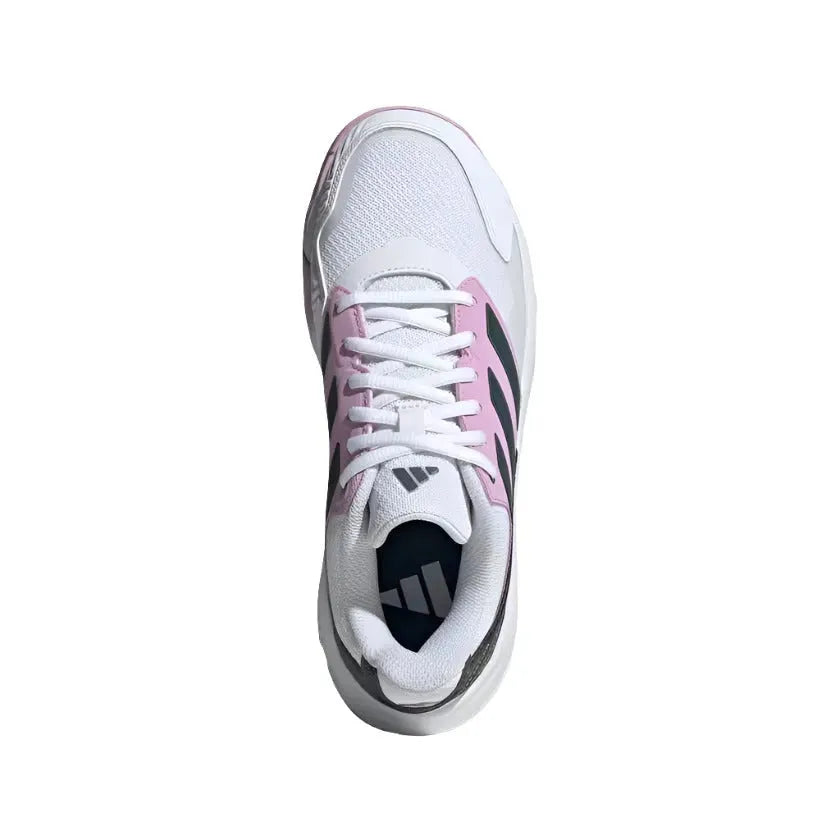 Adidas CourtJam Control 3 Women's Tennis Shoes - White - Bassline Retail