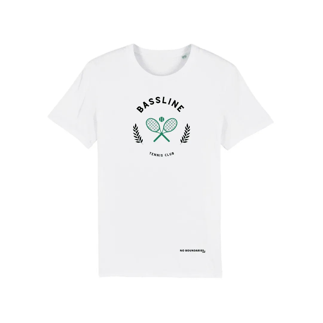 Bassline Tennis Club Unisex Printed T-Shirt - Bassline Retail