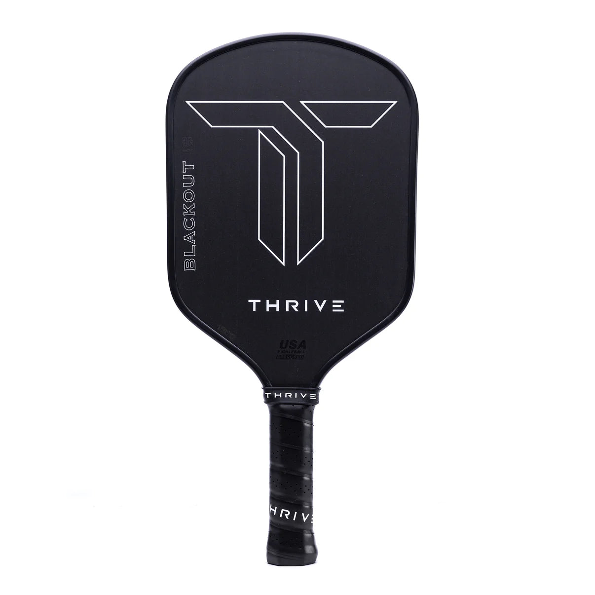 THRIVE BLACKOUT PICKLEBALL PADDLE 16MM (POWER SERIES)