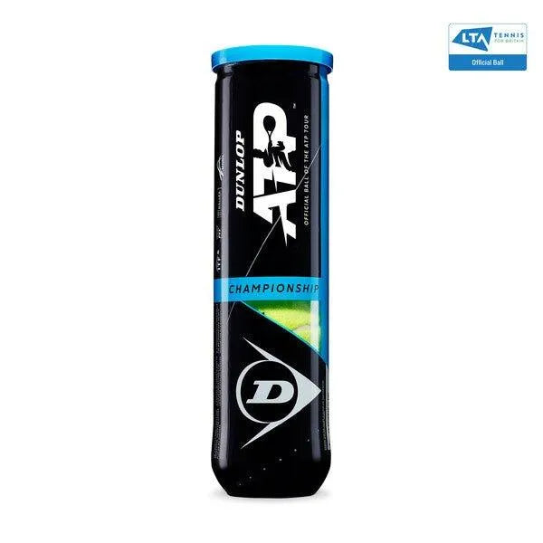 DUNLOP ATP CHAMPIONSHIP TENNIS BALLS 4 BALL CAN - Bassline Retail