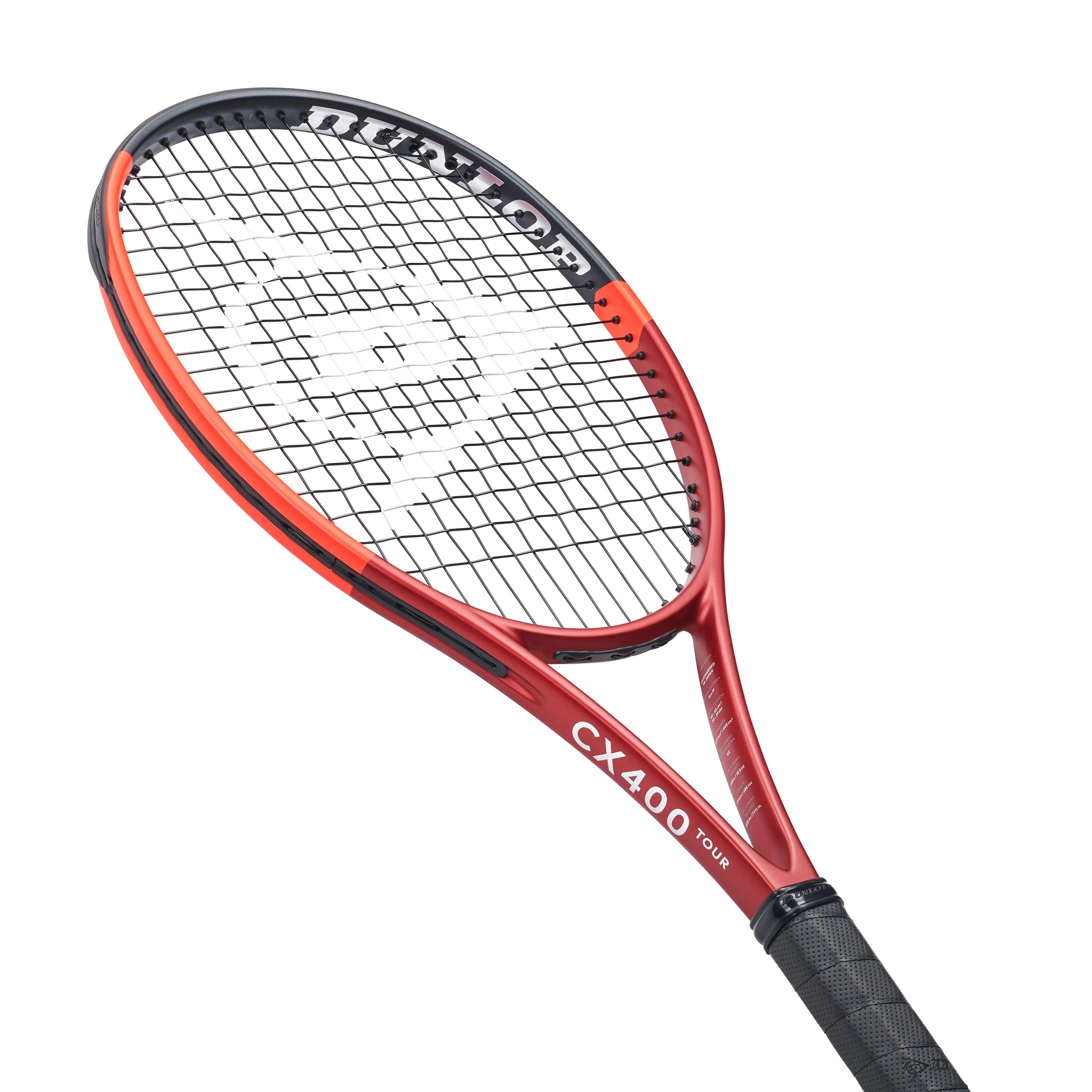 DUNLOP CX 400 TOUR TENNIS RACKET - RED - Bassline Retail