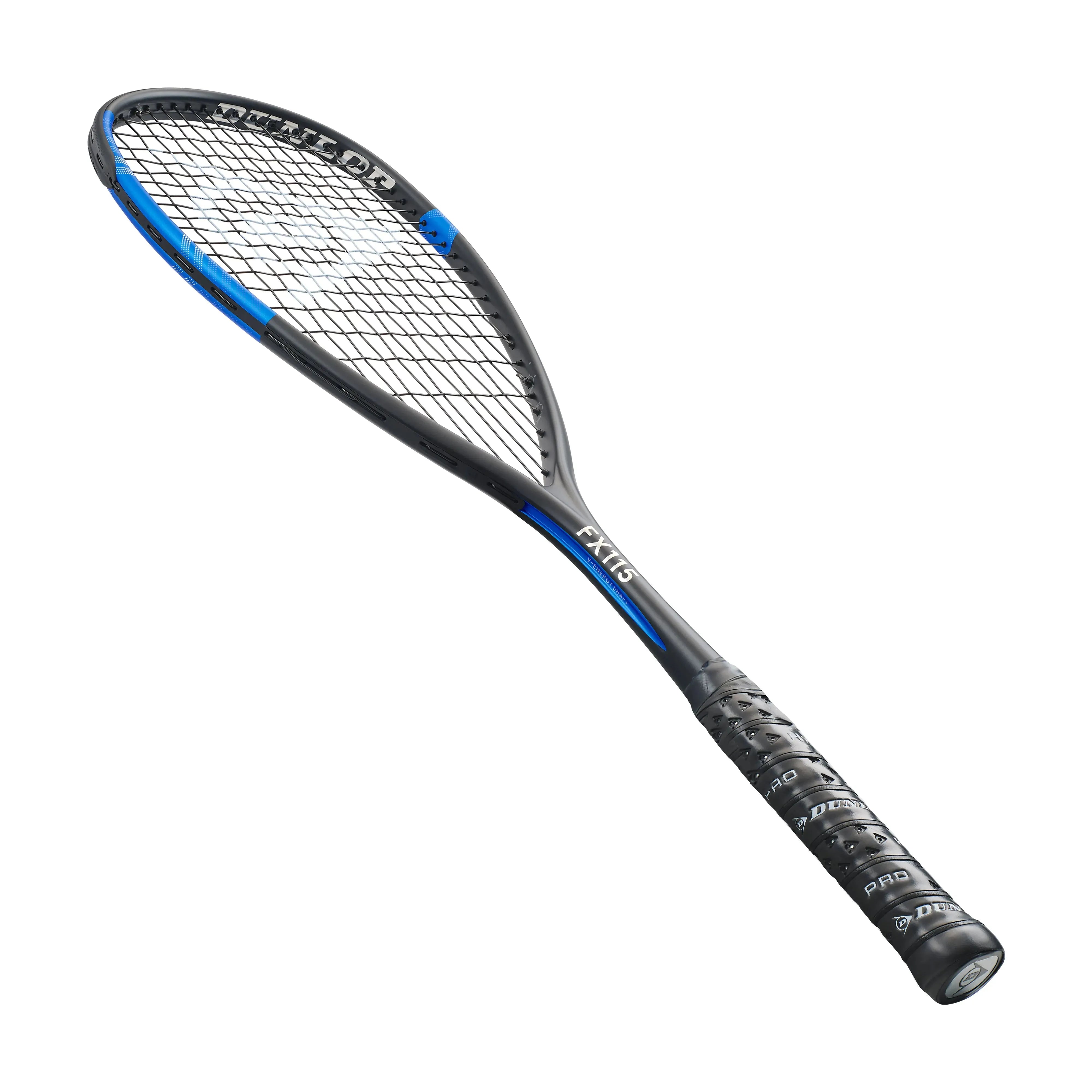 DUNLOP FX 115 SQUASH RACKET - BLUE - Bassline Retail