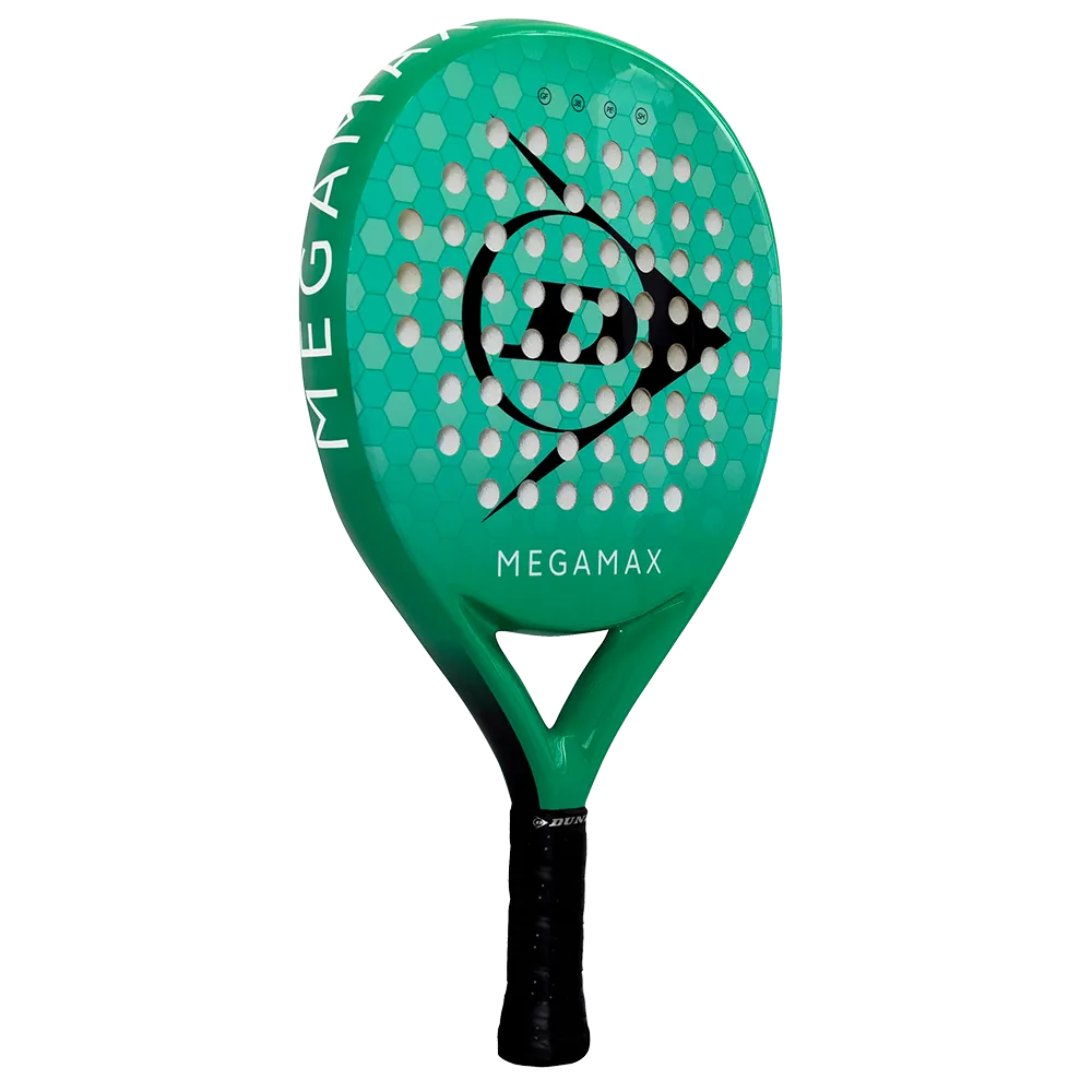 DUNLOP MEGAMAX GREEN PADEL RACKET 2025 - Bassline Retail