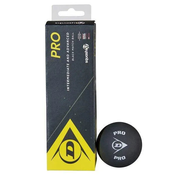 DUNLOP PRO RACKETBALL BALLS - 3 BALL BOX - Bassline Retail