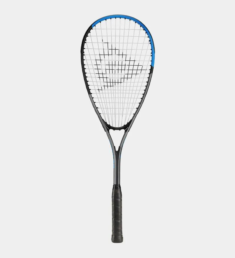 DUNLOP SONIC LITE TI SQUASH RACKET - BLACK / BLUE - Bassline Retail