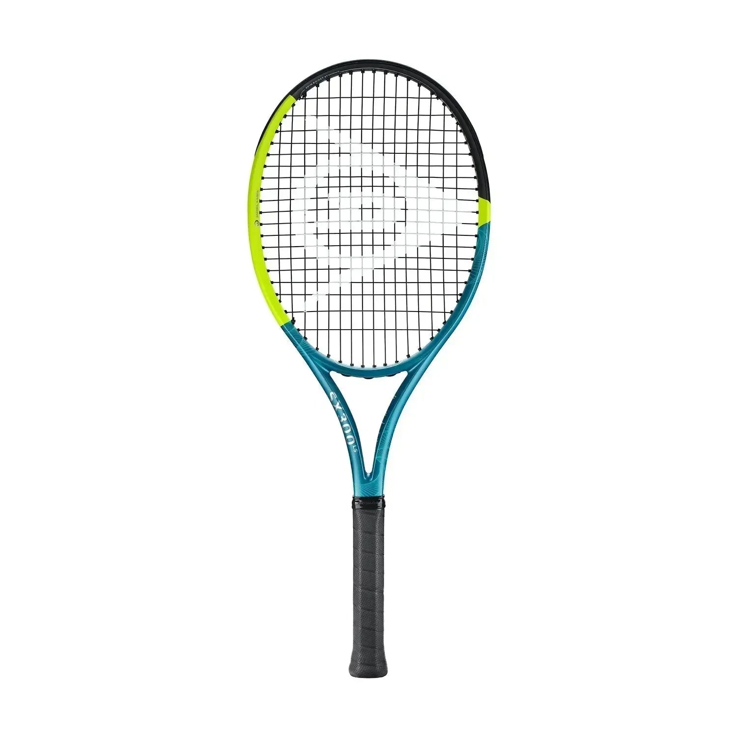 DUNLOP SX 300 LS TENNIS RACKET - YELLOW & TEAL - Bassline Retail