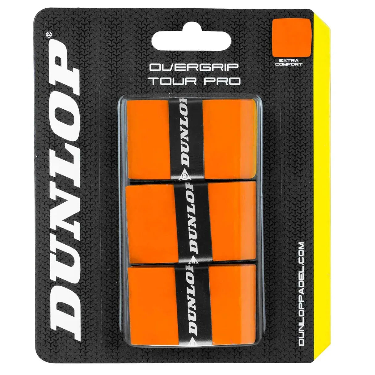 DUNLOP TOUR PRO PADEL BAT OVERGRIP - 3 PACK - Bassline Retail