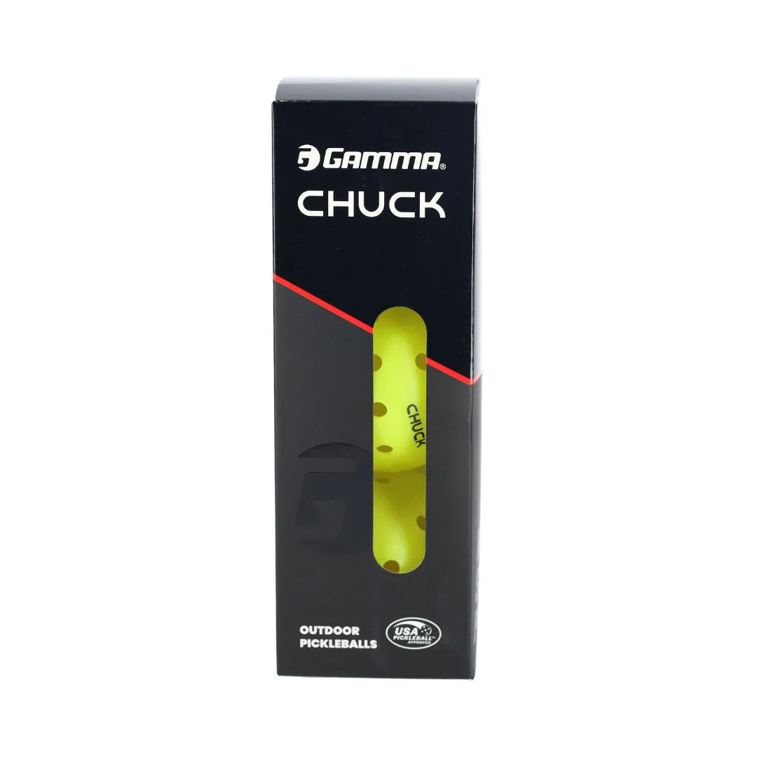 GAMMA Chuck Outdoor Pickleball Balls 3 Pack - Bassline Retail