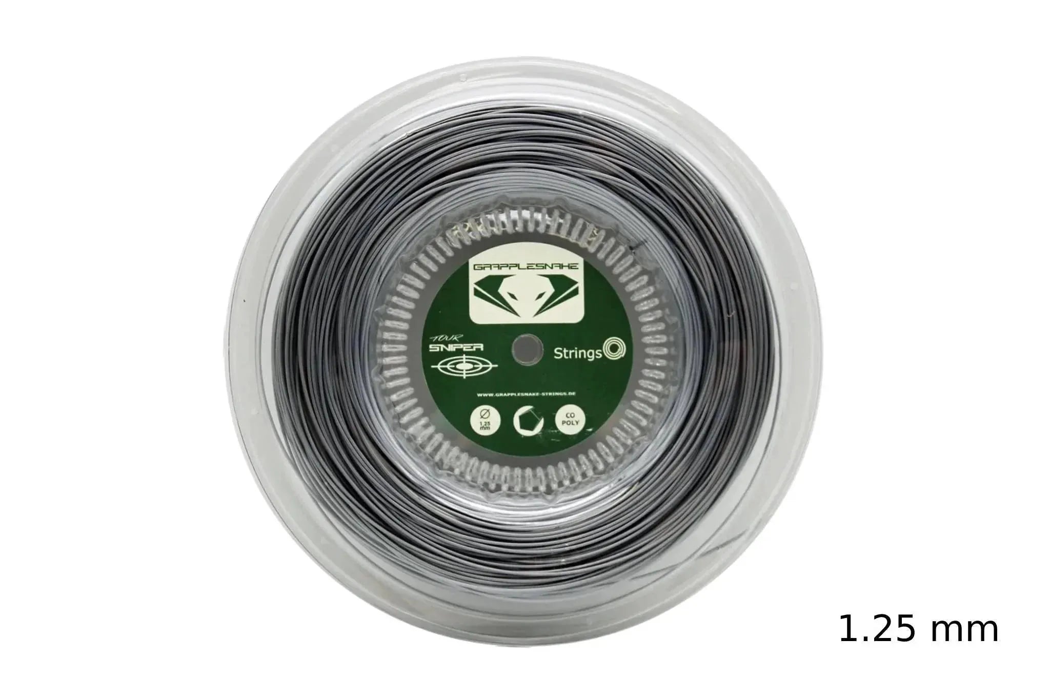 Grapplesnake Tour Sniper Tennis String - Reel - Bassline Retail