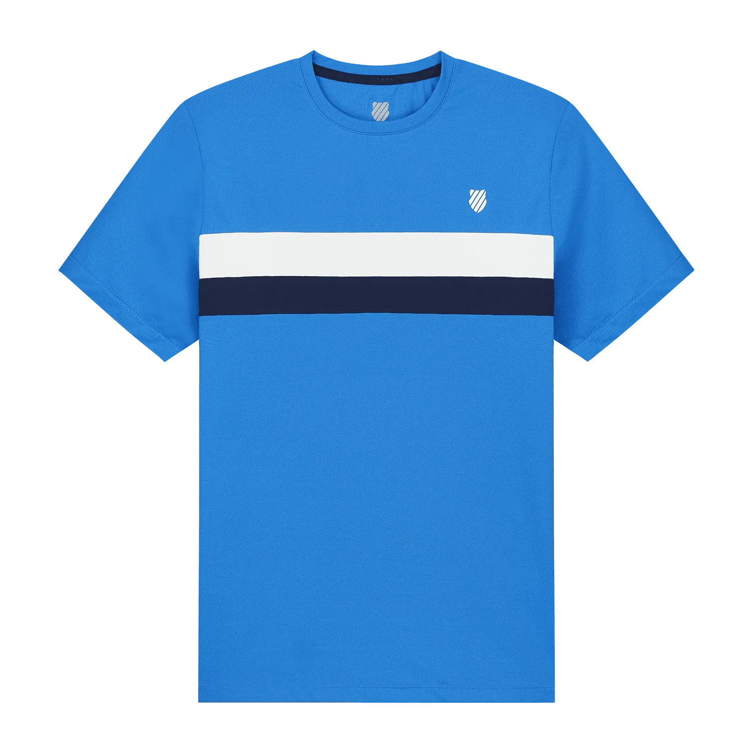 K-Swiss Boys Core Team Stripe Crew - French Blue - Bassline Retail
