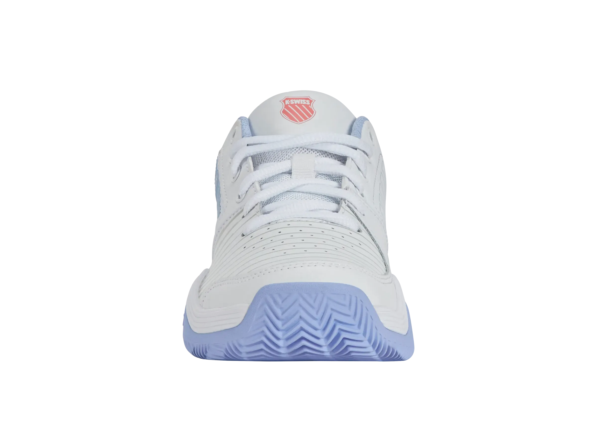 K-SWISS COURT EXPRESS HB WOMENS TRAINERS - WHITE / STRAWBERRY - Bassline Retail