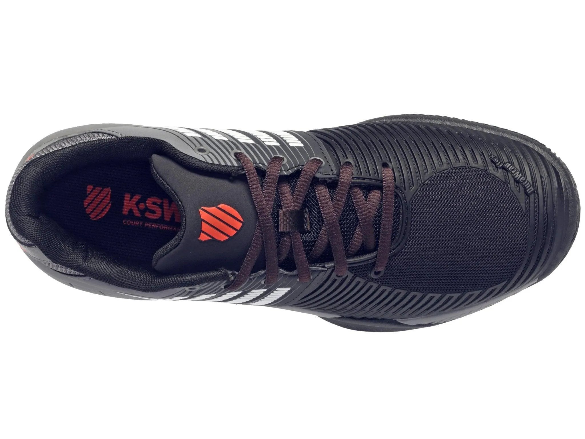 K-SWISS EXPRESS LIGHT 2 HB MENS TENNIS TRAINER - BLACK / STEEL GREY - Bassline Retail