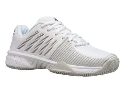 K-SWISS EXPRESS LIGHT 2 HB WOMENS TENNIS TRAINERS - WHITE / GULL GREY - Bassline Retail