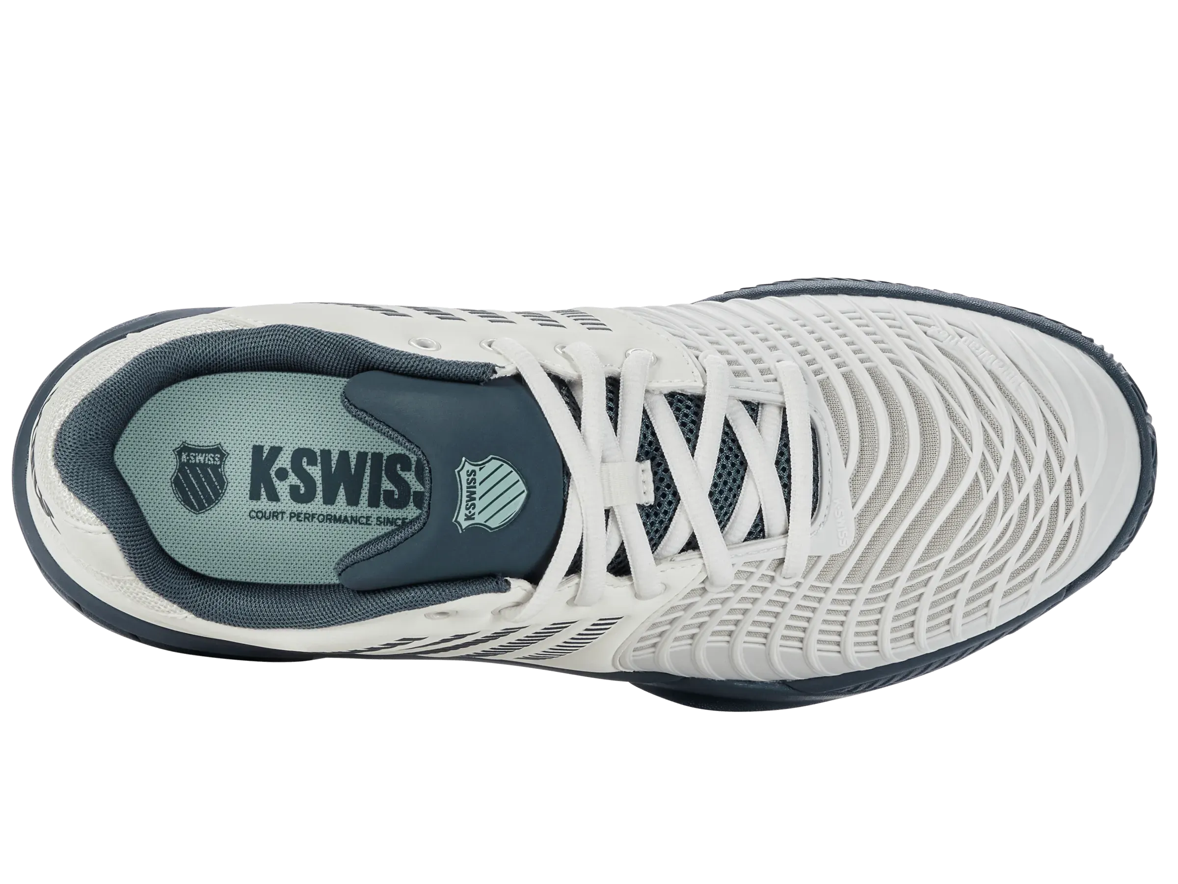 K-SWISS EXPRESS LIGHT 3 HB - MEN'S - WHITE/TEAL - Bassline Retail
