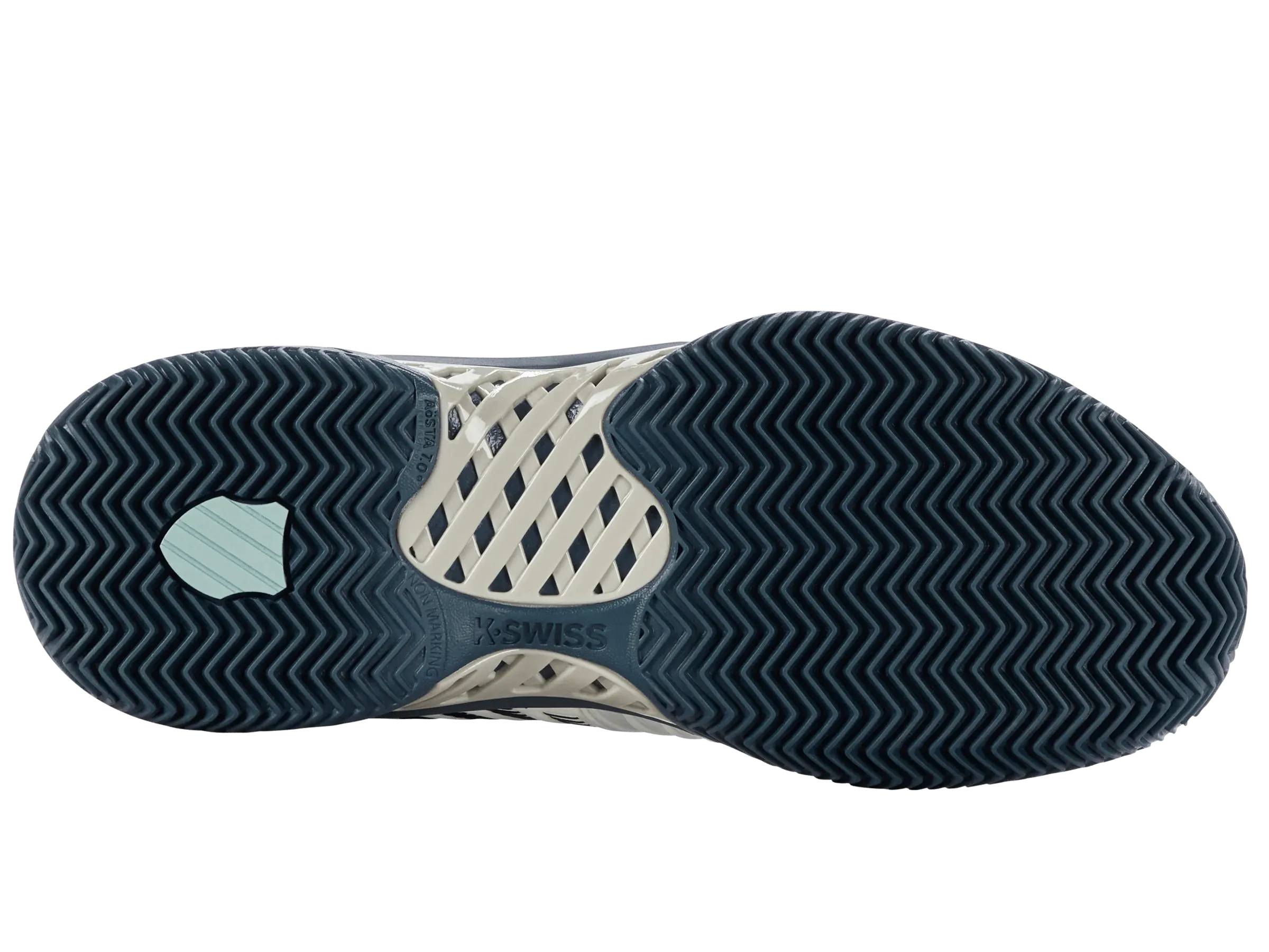 K-SWISS EXPRESS LIGHT 3 HB - MEN'S - WHITE/TEAL - Bassline Retail