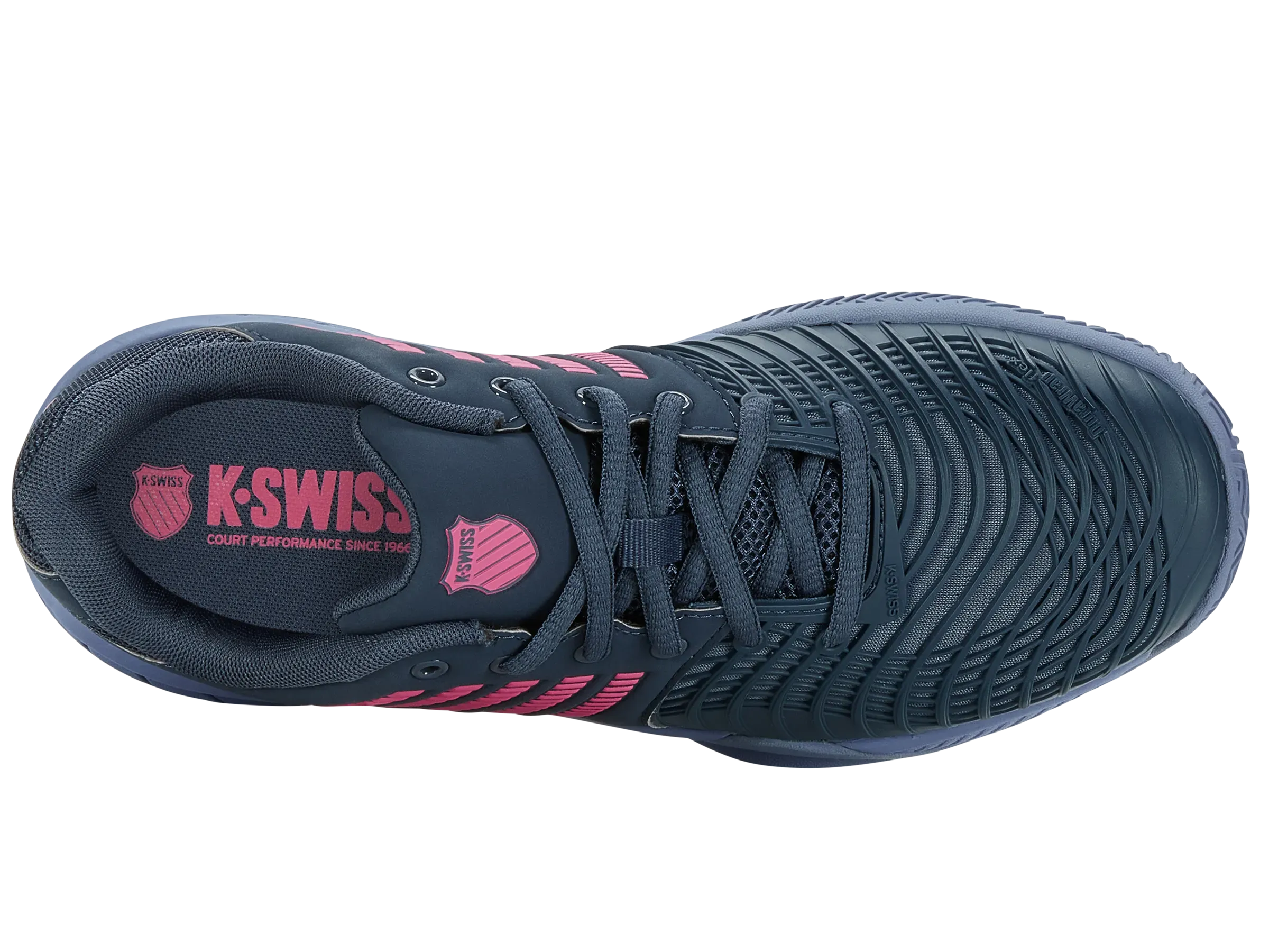 K-SWISS EXPRESS LIGHT 3 HB WOMENS TENNIS TRAINER - ORION BLUE / INFINITY - Bassline Retail