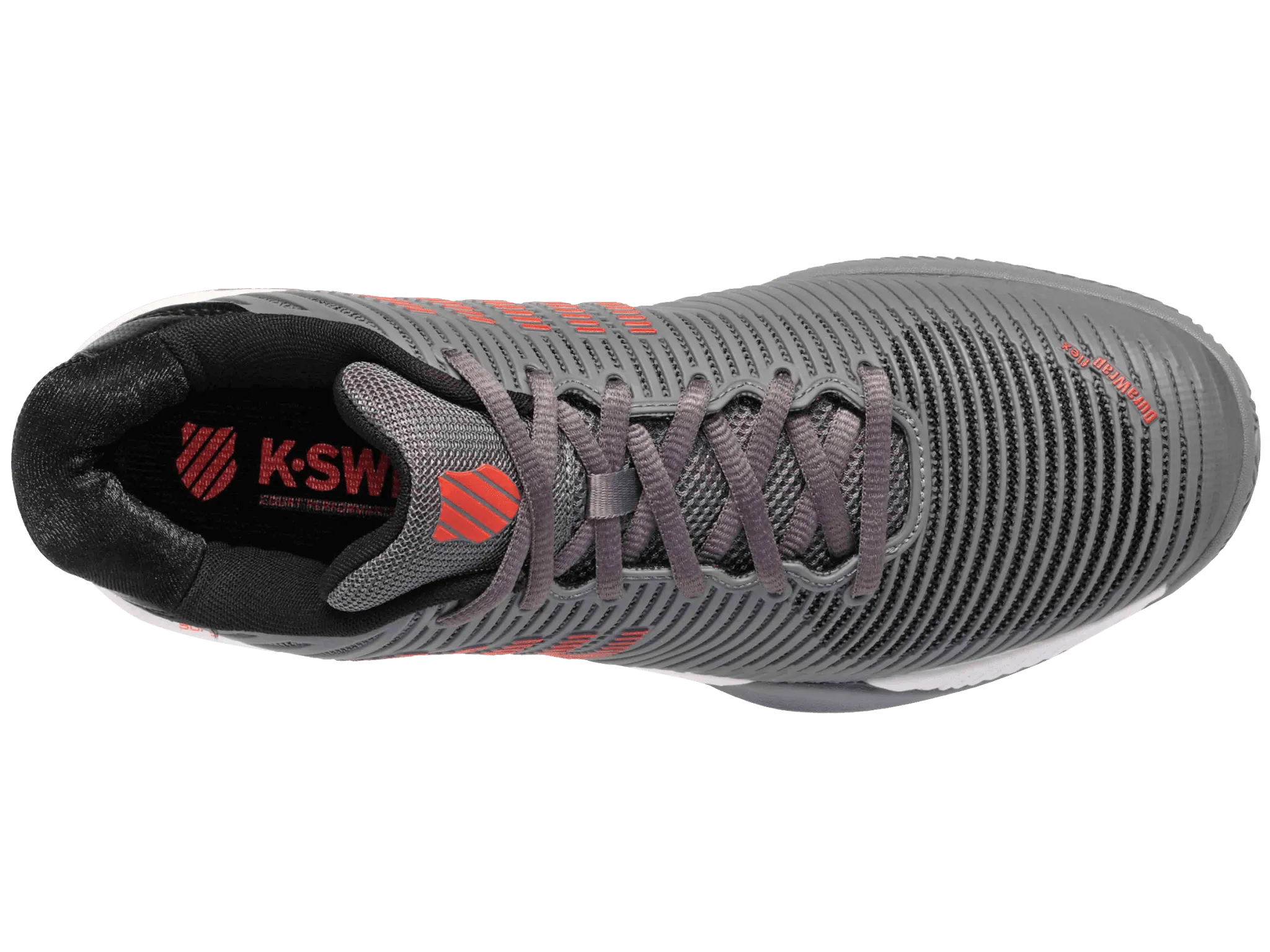 K-SWISS HYPERCOURT EXPRESS 2 HB MENS TENNIS TRAINERS - STEEL GREY - Bassline Retail