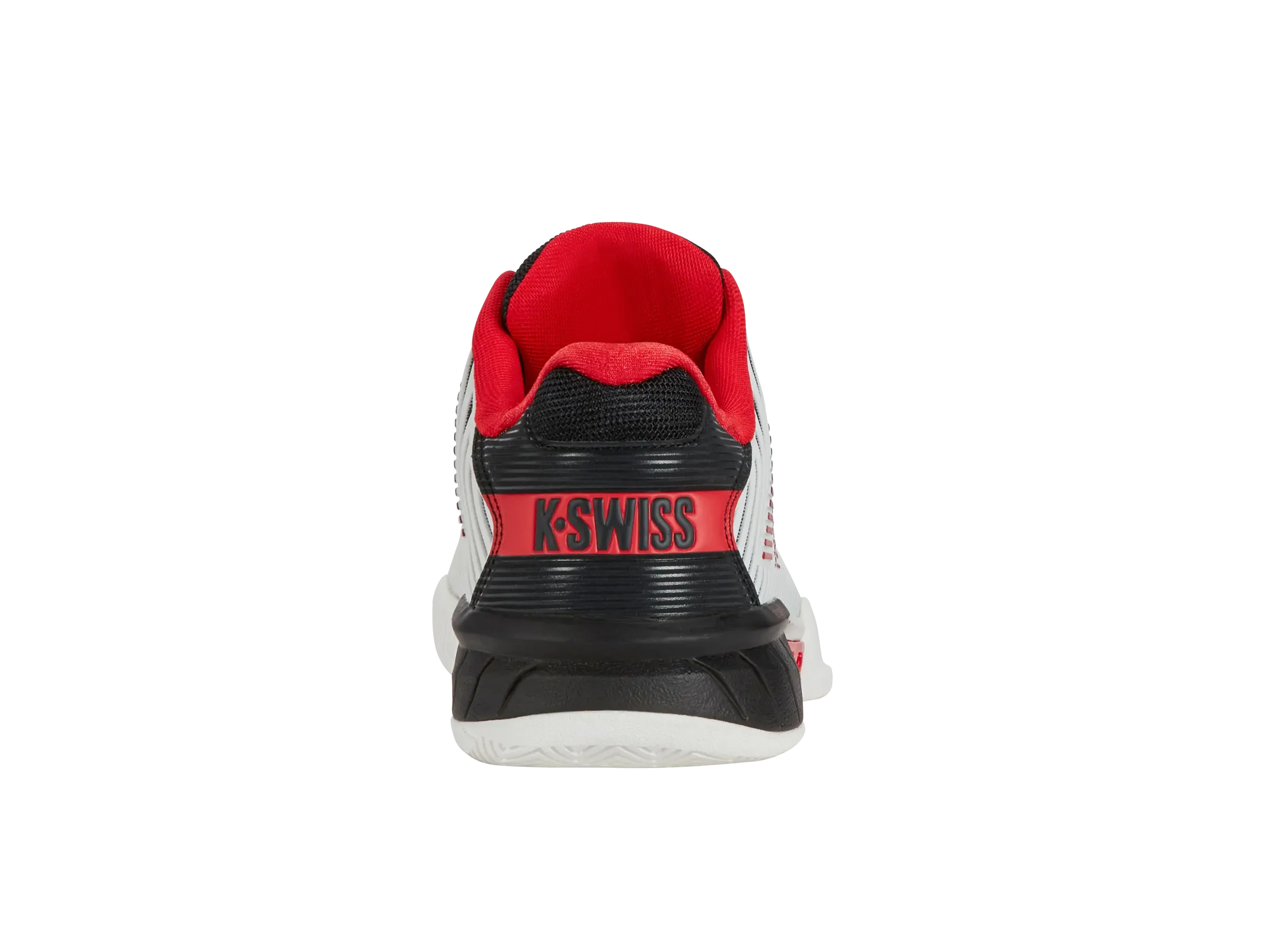 K-SWISS HYPERCOURT EXPRESS 2 MENS TRAINERS - BRIGHT WHITE / HIGH RISK RED - Bassline Retail