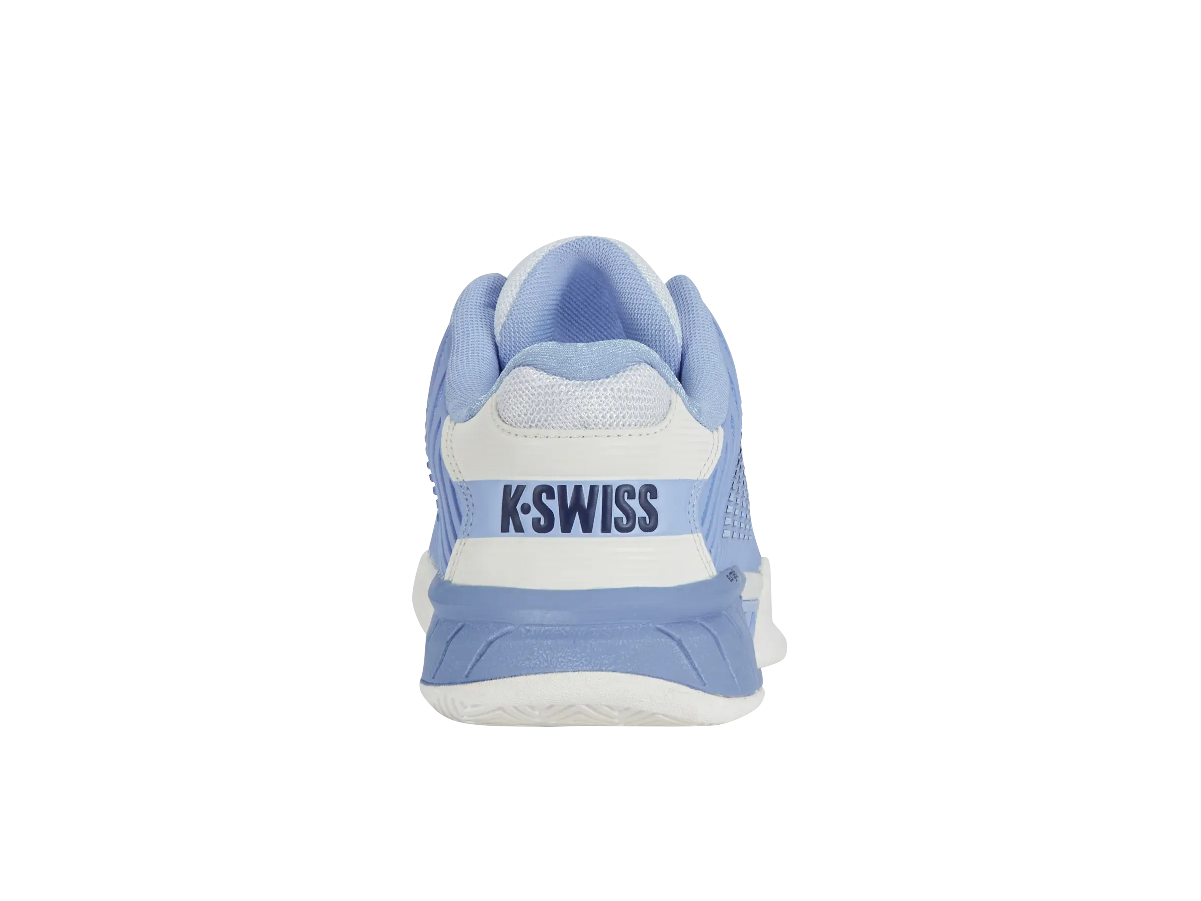 K-SWISS HYPERCOURT EXPRESS 2 WOMENS - BRIGHT WHITE / OPEN AIR / ESTATE BLUE - Bassline Retail