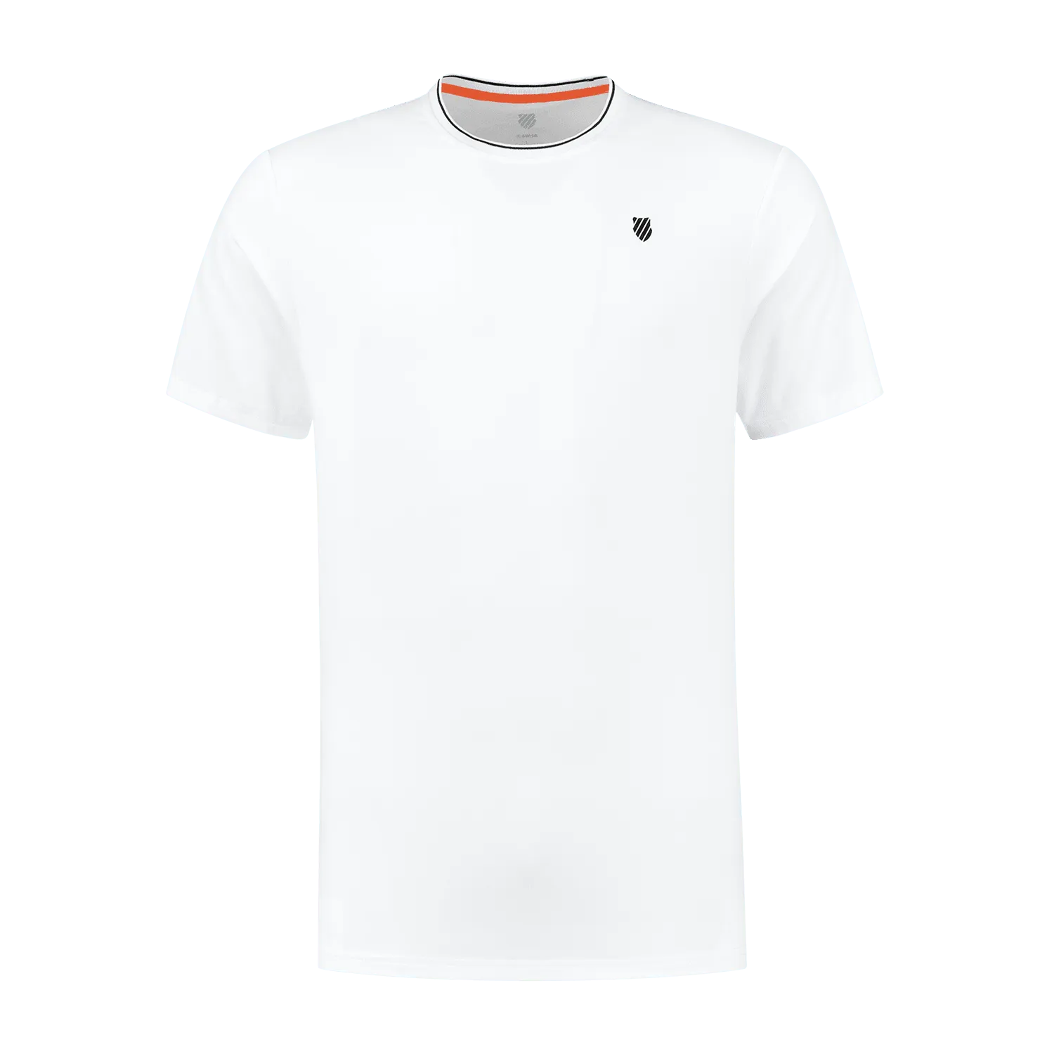 K-Swiss Mens Hypercourt Mesh Crew Tee - White - Bassline Retail