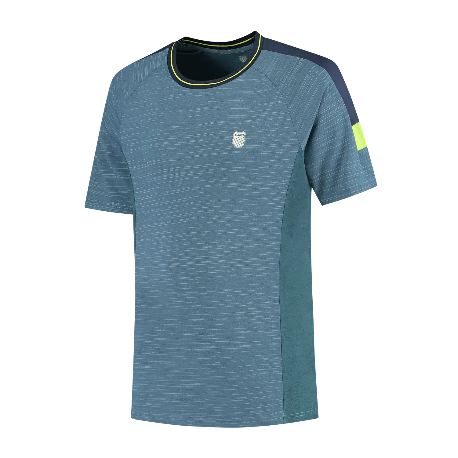 K-Swiss Mens Hypercourt Tee - Teal - Bassline Retail