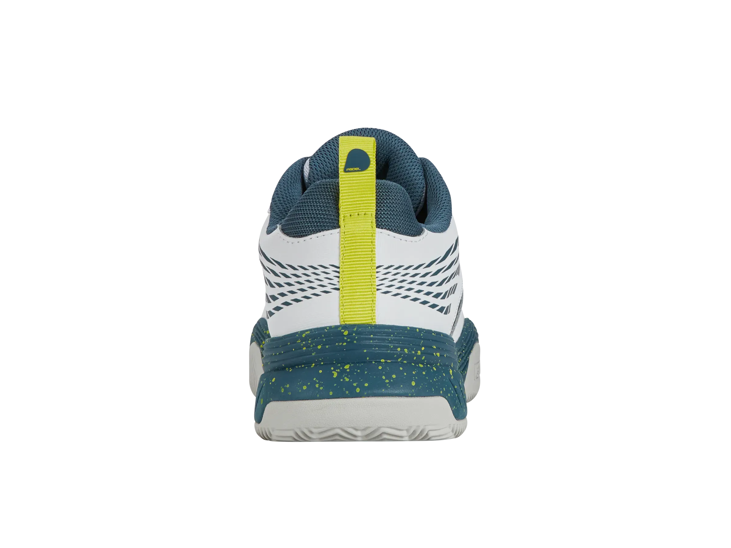 K-SWISS SPEEDEX MENS PADEL SHOE - WHITE / TEAL - Bassline Retail