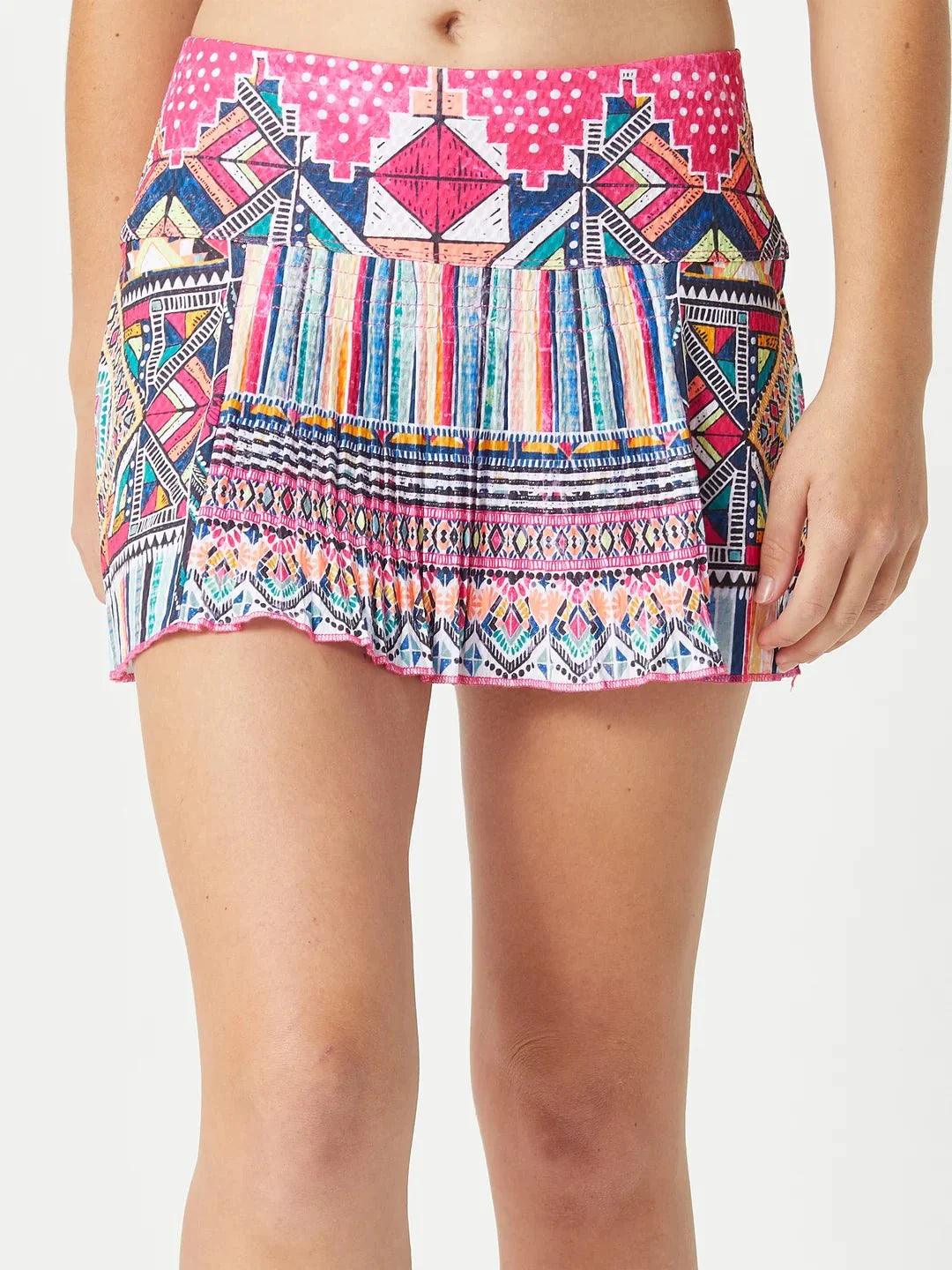 Lucky in Love Women's Around The Block Pleat Skirt - Bassline Retail