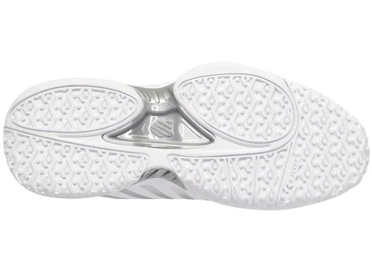 RECEIVER V OMNI - WOMENS TRAINERS - WHITE/VAPOR BLUE/SILVER - Bassline Retail