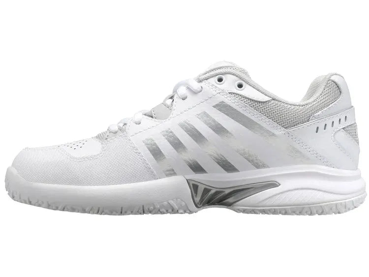 RECEIVER V OMNI - WOMENS TRAINERS - WHITE/VAPOR BLUE/SILVER - Bassline Retail