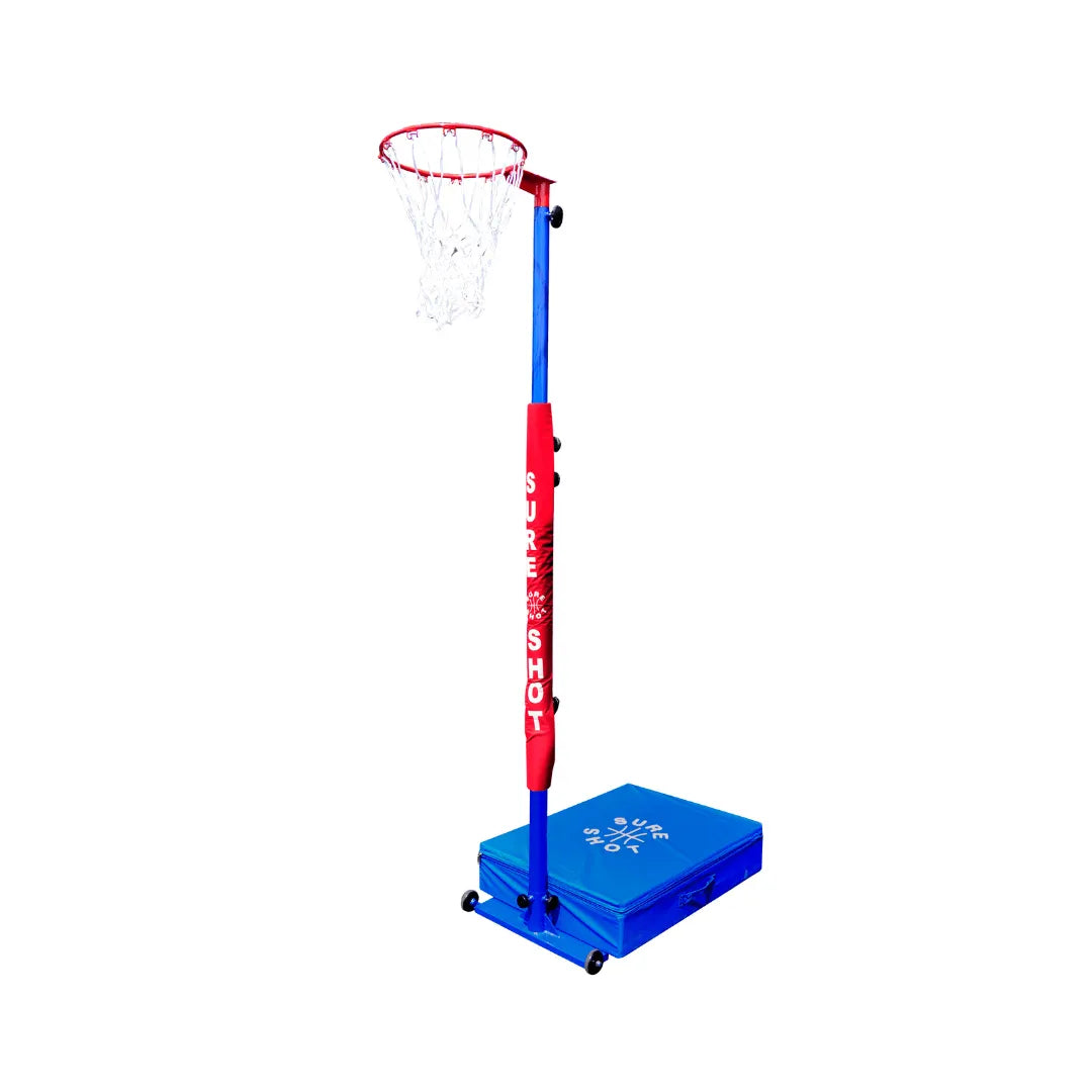 Sure Shot Compact Hoops Combo Unit with Pole Padding - Bassline Retail