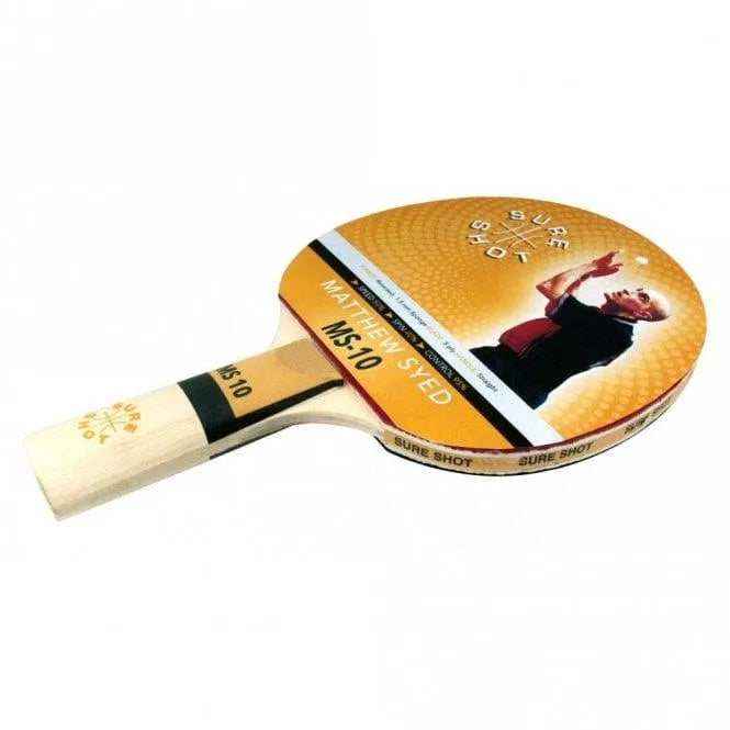 Sure Shot Matthew Syed 10 Table Tennis Bat - Bassline Retail