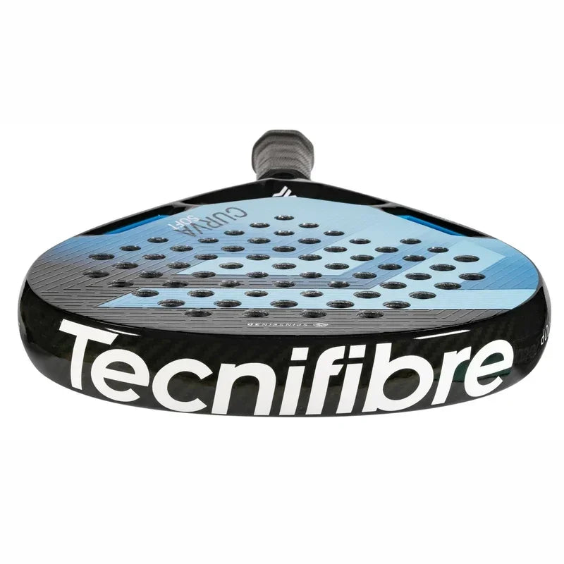 Tecnifibre Curva Soft padel racket in blue and black