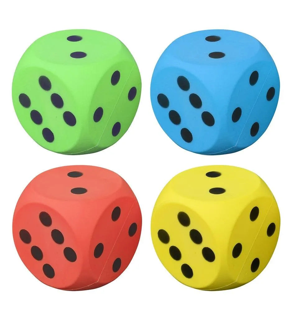Uncoated Foam Dice - Bassline Retail