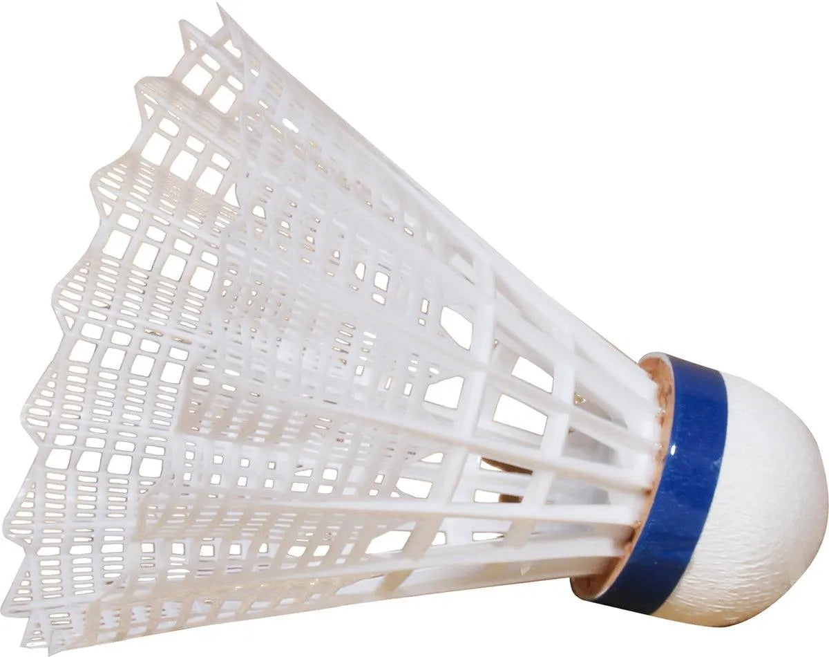 VICTOR NYLON SHUTTLE 2000 GOLD 6PC TUBE FAST SPEED WHITE - Bassline Retail