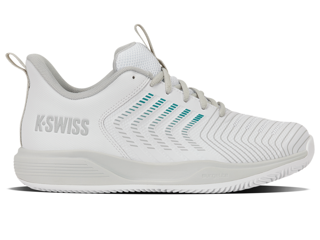 K-Swiss Ultrashot Light Clay - White/Dawn Blue/Baltic