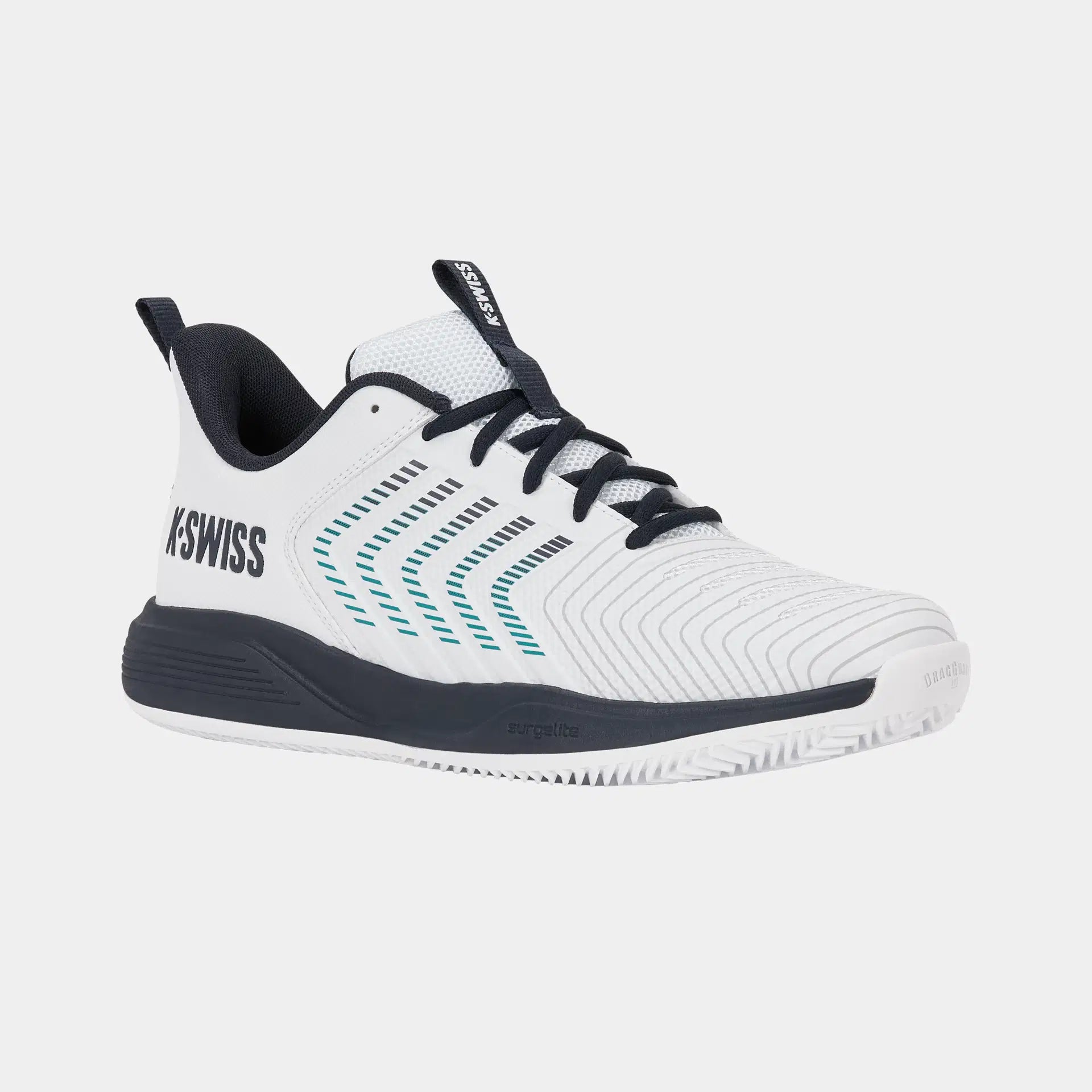 K-Swiss Ultrashot Light Clay Mens Shoe - White Carbon Baltic