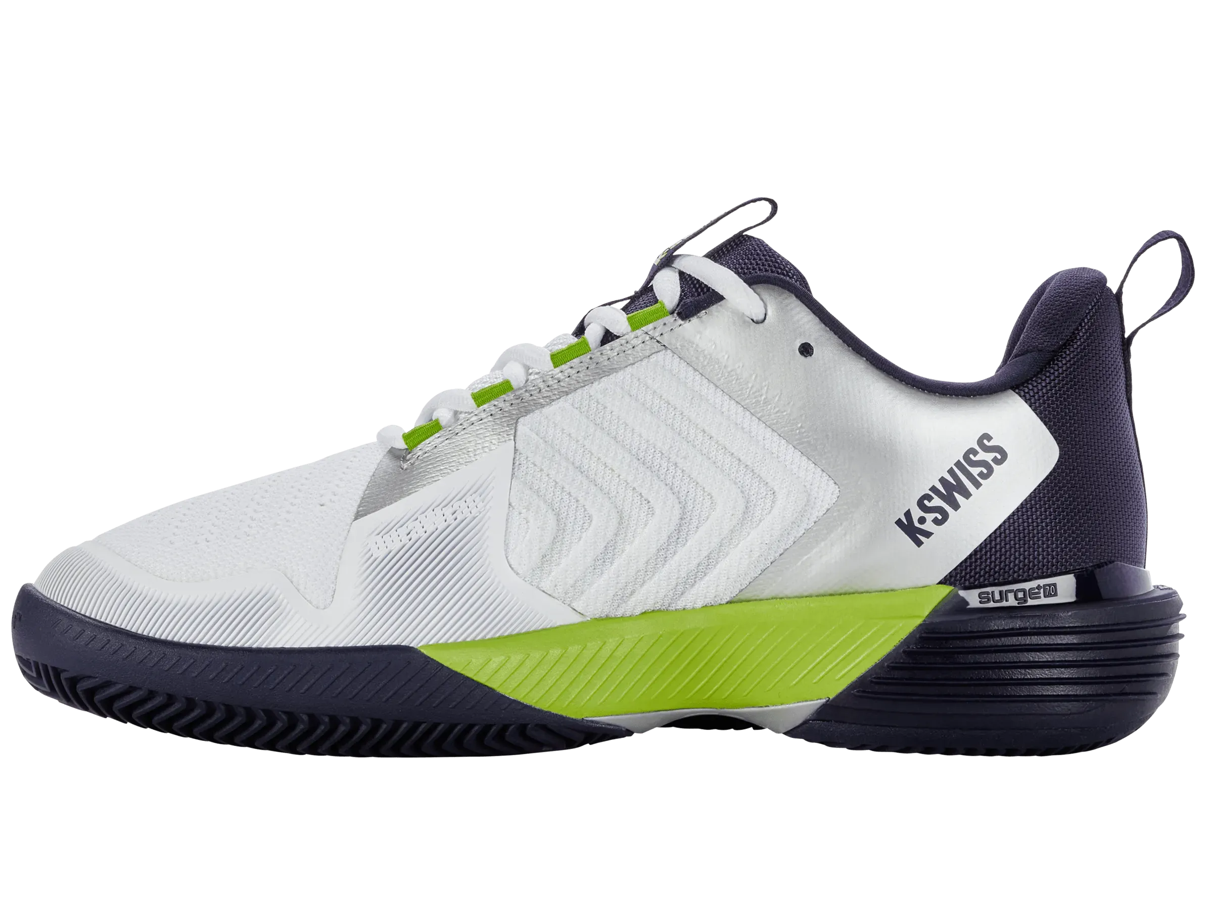 K-SWISS ULTRASHOT 3HB - MEN'S - WHITE/LIME