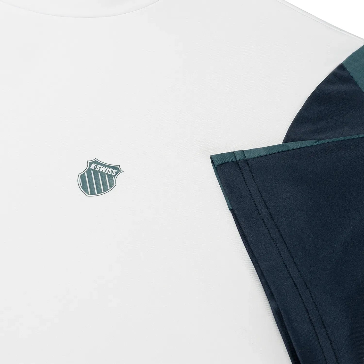 K-Swiss Mens Hypercourt Crew Tee - White